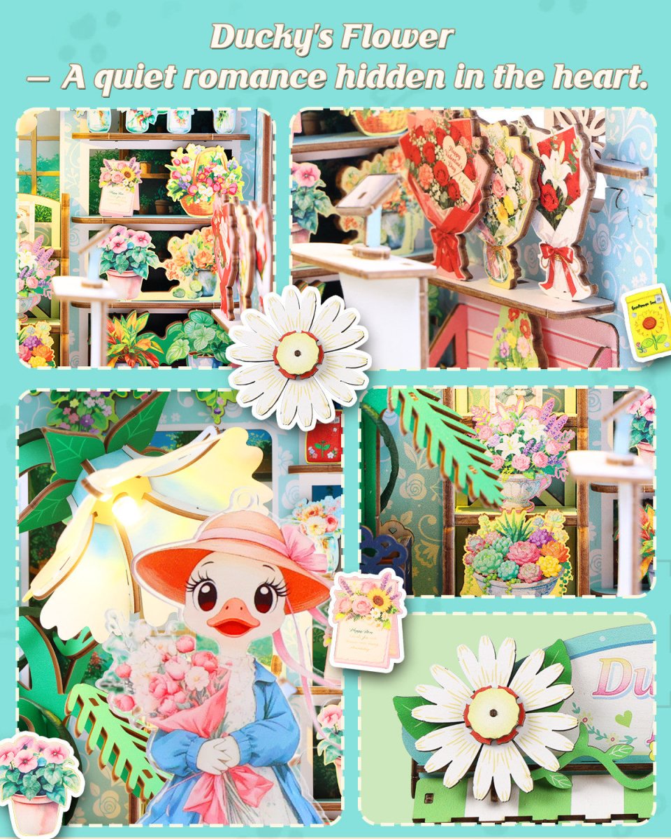 kaayee-book-nook-kit-ducky-s-flower-shop-b-cherecke image 5