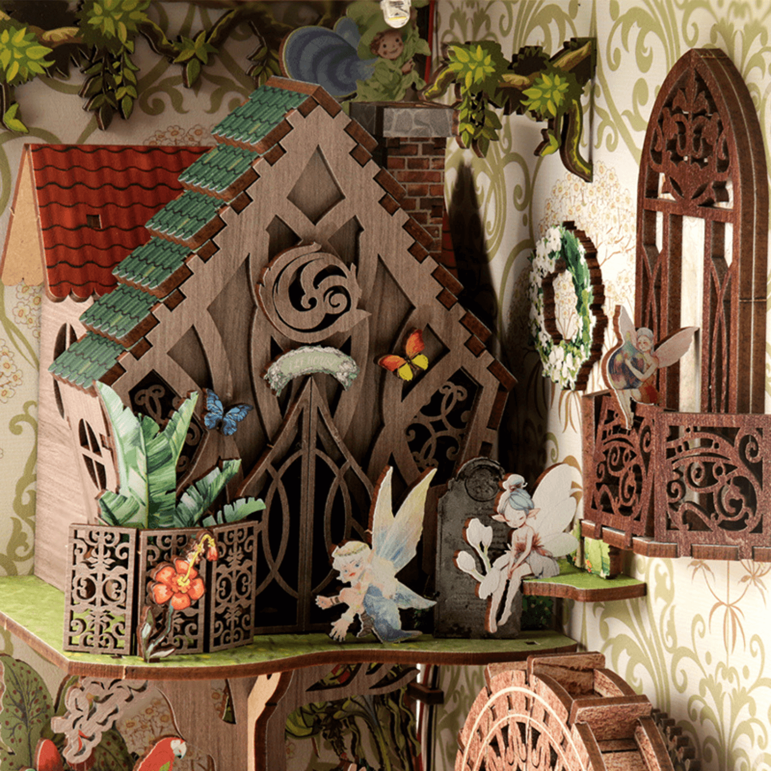 magicholz-book-nook-secret-world-of-the-forest-diorama-led image 6