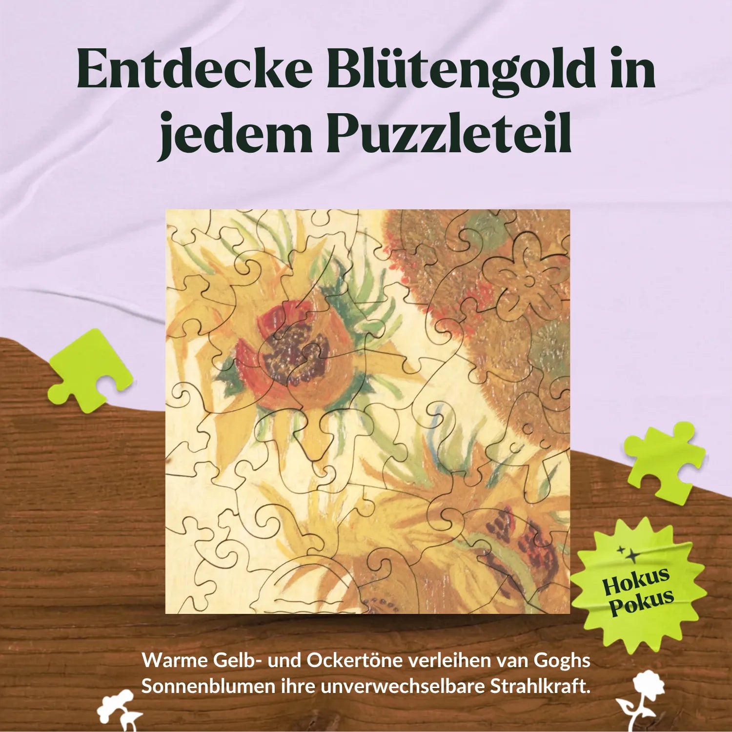 magicholz-sonnenblumen-van-gogh-holzpuzzle-kunst image 4