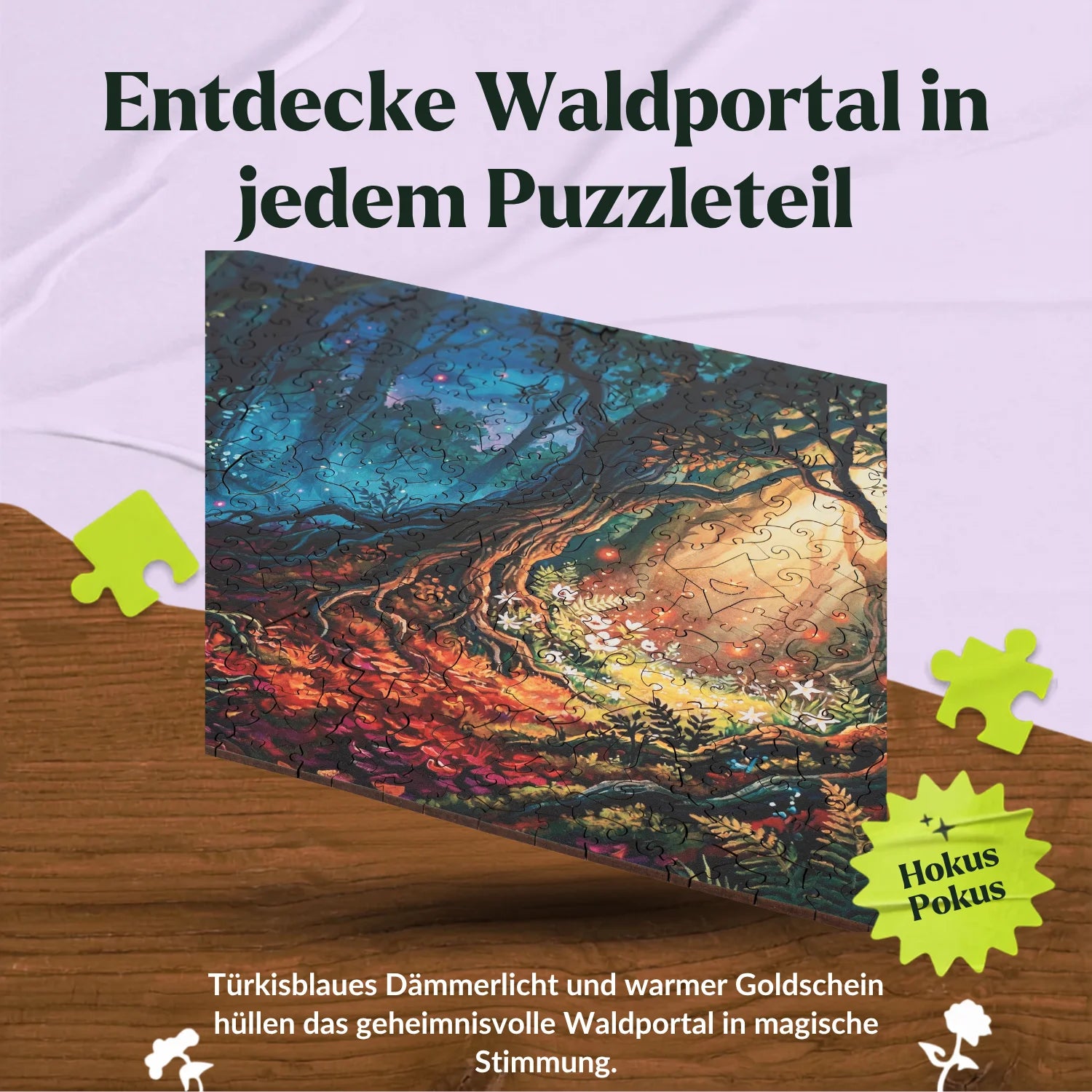 magicholz-dunkler-zauberwald-holzpuzzle-500-teile-wald image 4