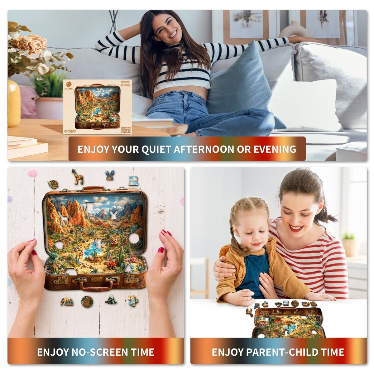 kaayee-wooden-puzzle-desert-journey-holzpuzzle-medium-w-ste image 6