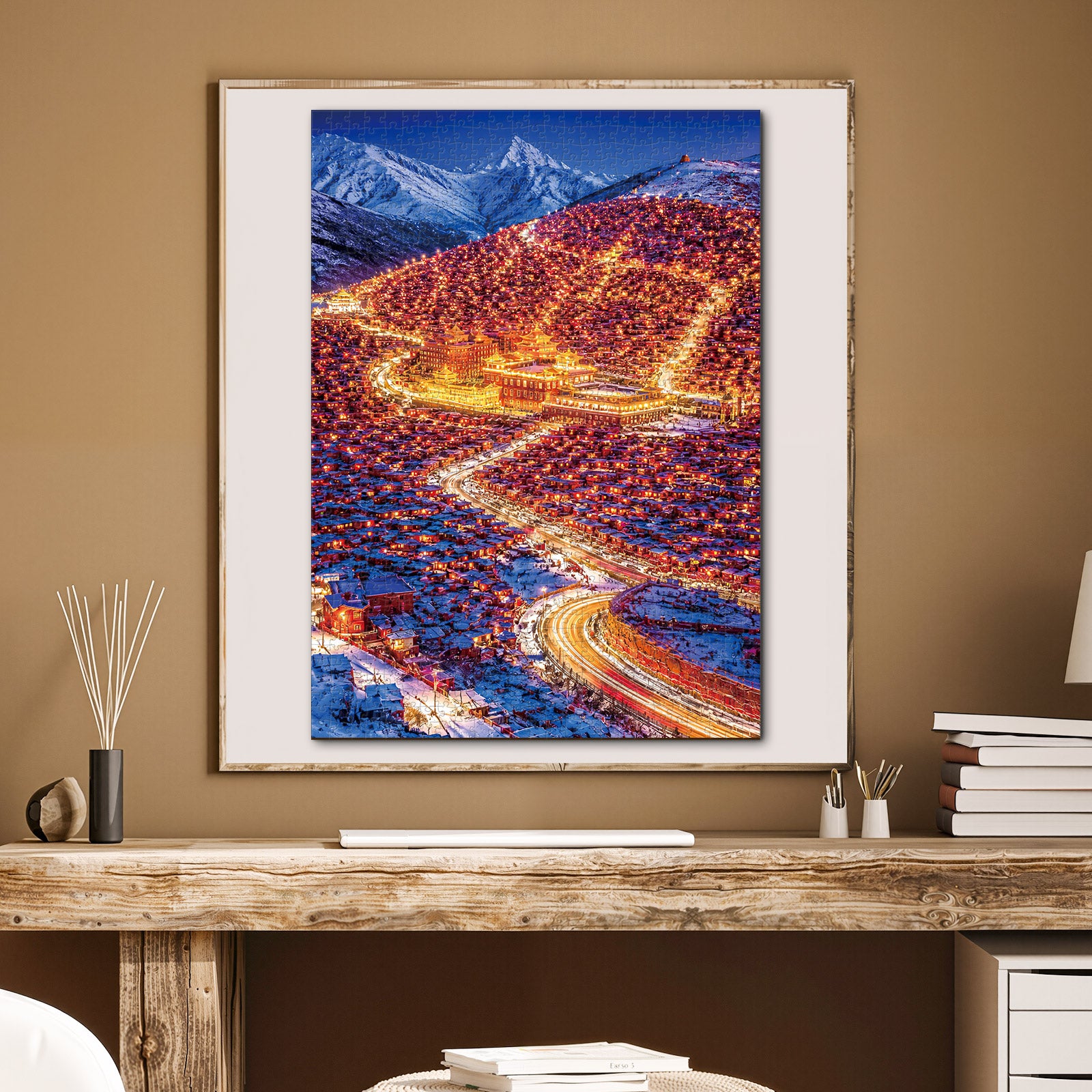 kaayee-cardboard-puzzle-golden-path-1000-teile-standard image 5