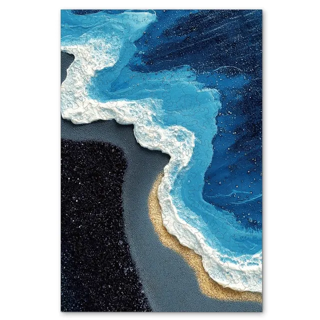 kaayee-wooden-puzzle-beyond-the-waves-holzpuzzle-medium-welle image 1
