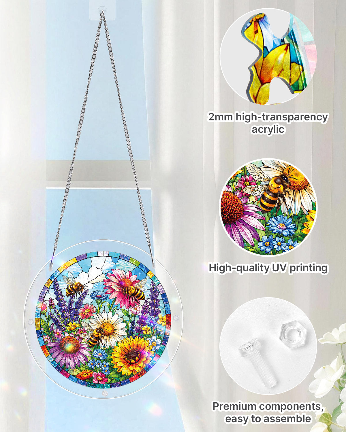 kaayee-suncatcher-puzzle-bee-garden-fensterbild-medium image 4