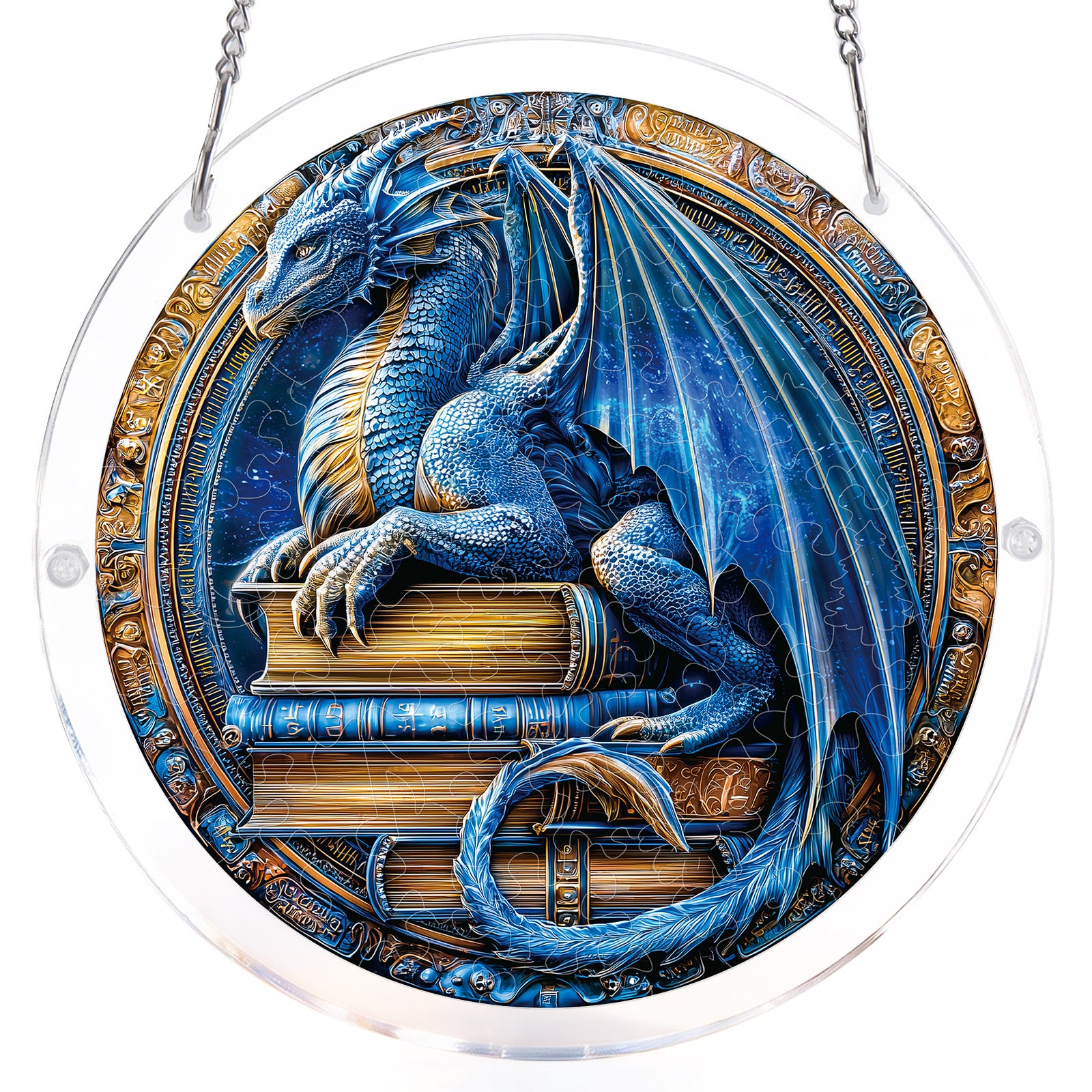 kaayee-suncatcher-puzzle-dragon-realm-fensterbild-small-acryl image 7