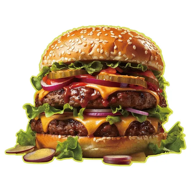kaayee-wooden-puzzle-hamburger-holzpuzzle-medium-110-teile image 1