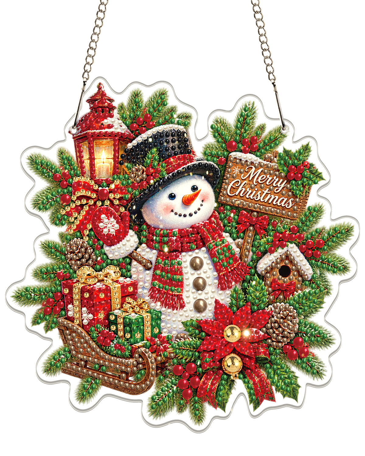 kaayee-suncatcher-christmas-snowman-fensterbild-20cm image 1
