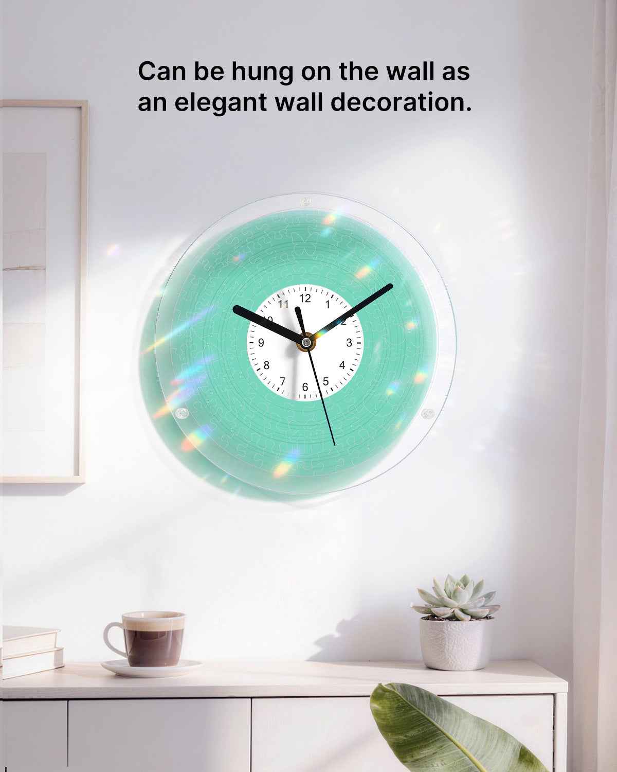 kaayee-clock-kit-fresh-green-puzzle-uhr-regular-size image 4