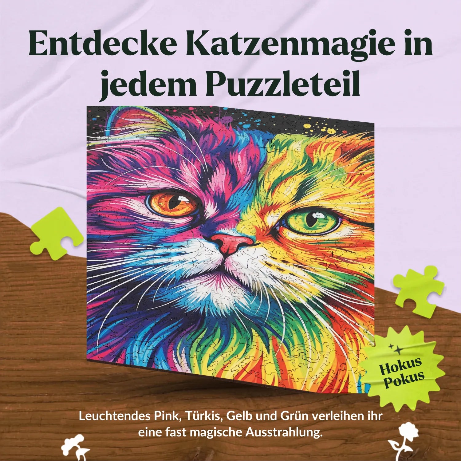 magicholz-bunte-perserkatze-holzpuzzle-1000-teile-katze image 4
