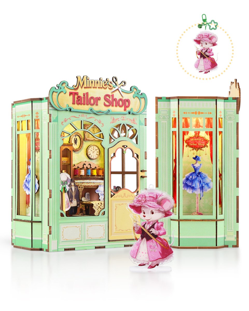kaayee-minnie-s-tailor-shop-book-nook-kit-schneiderladen image 3