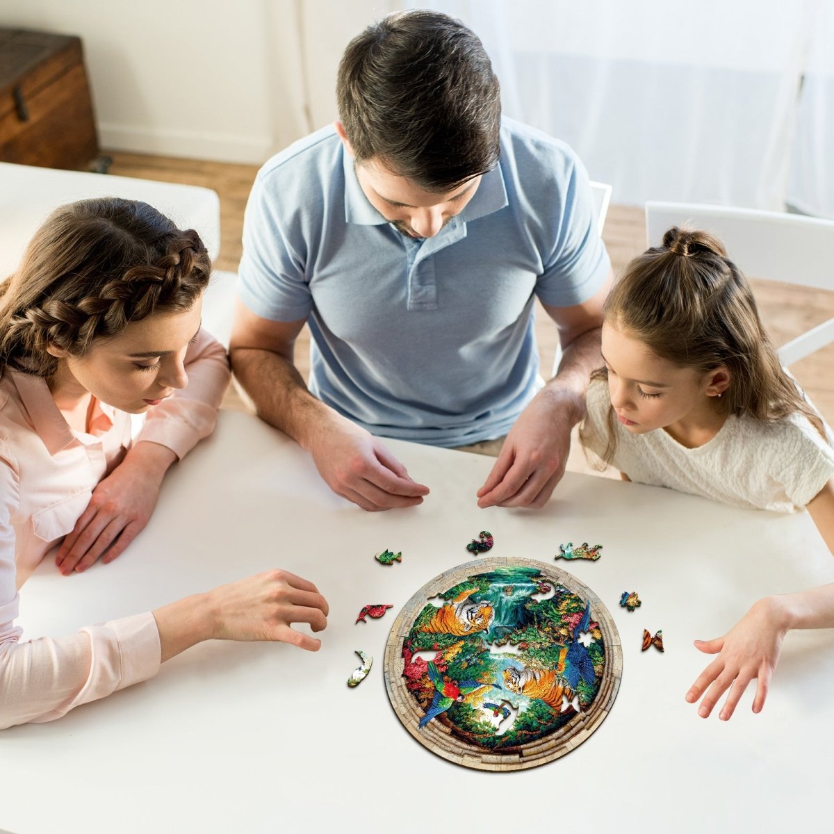 kaayee-wooden-puzzle-the-tiger-family-holzpuzzle-medium image 5