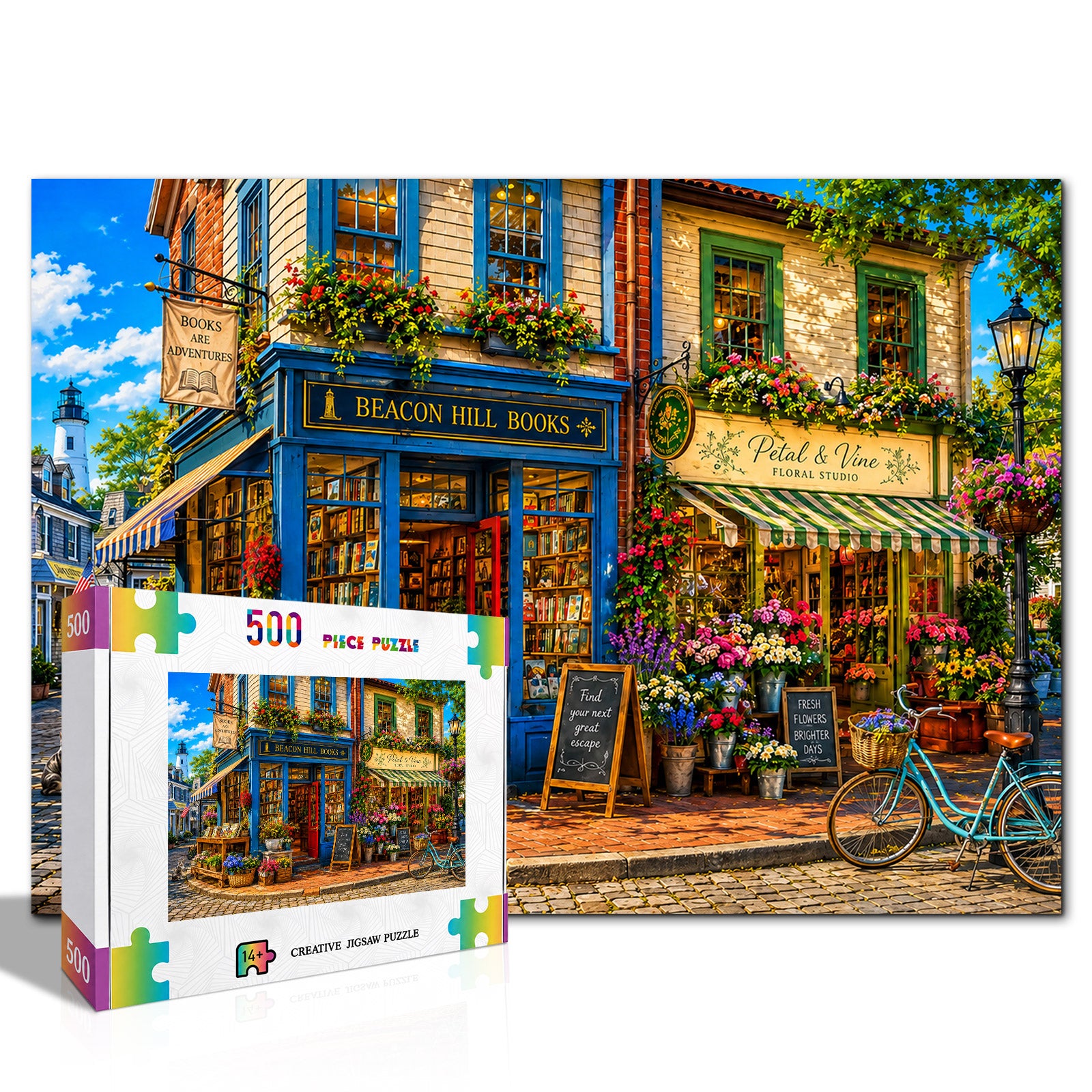 kaayee-cardboard-puzzle-corner-flower-shop-500-teile-eco image 2