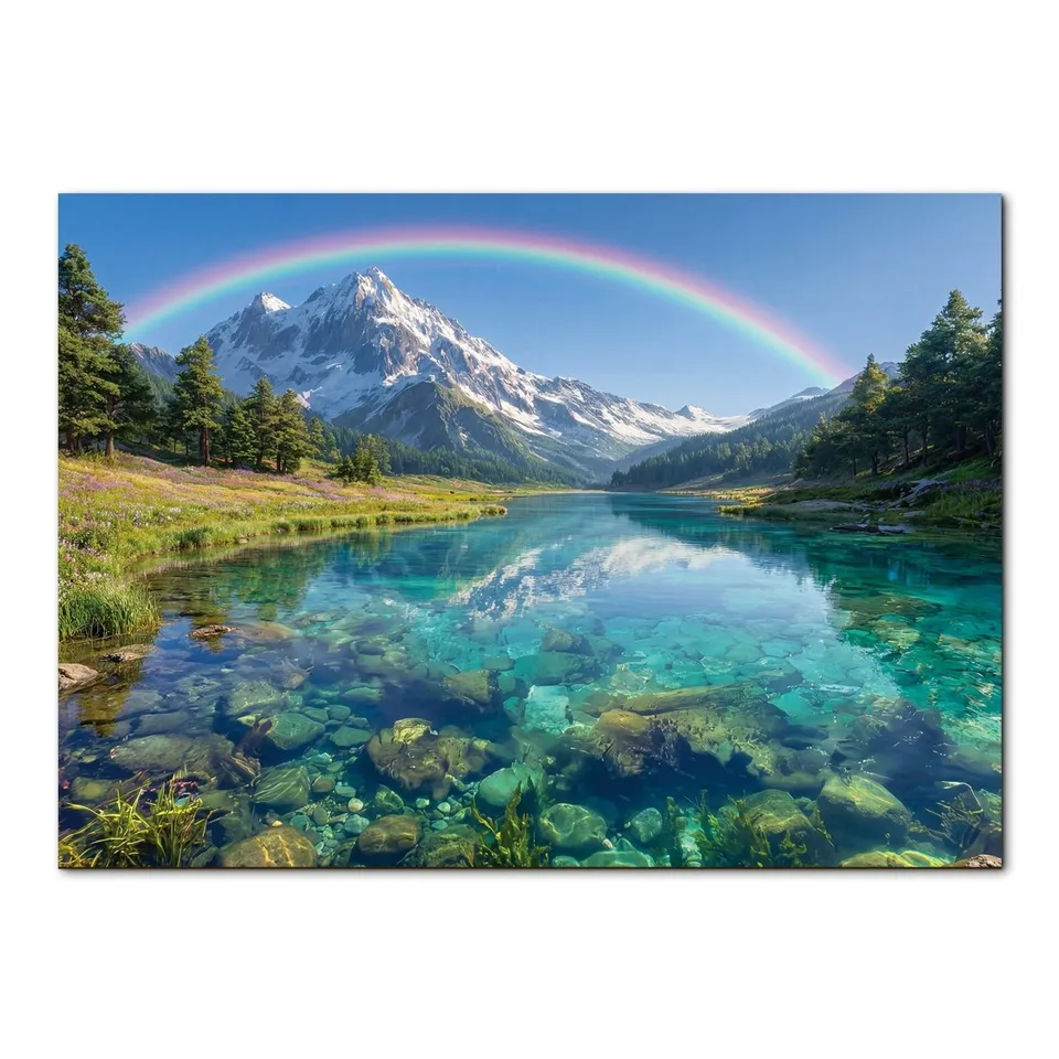 kaayee-rainbow-peak-puzzle-1000-teile-eco-white-board image 1