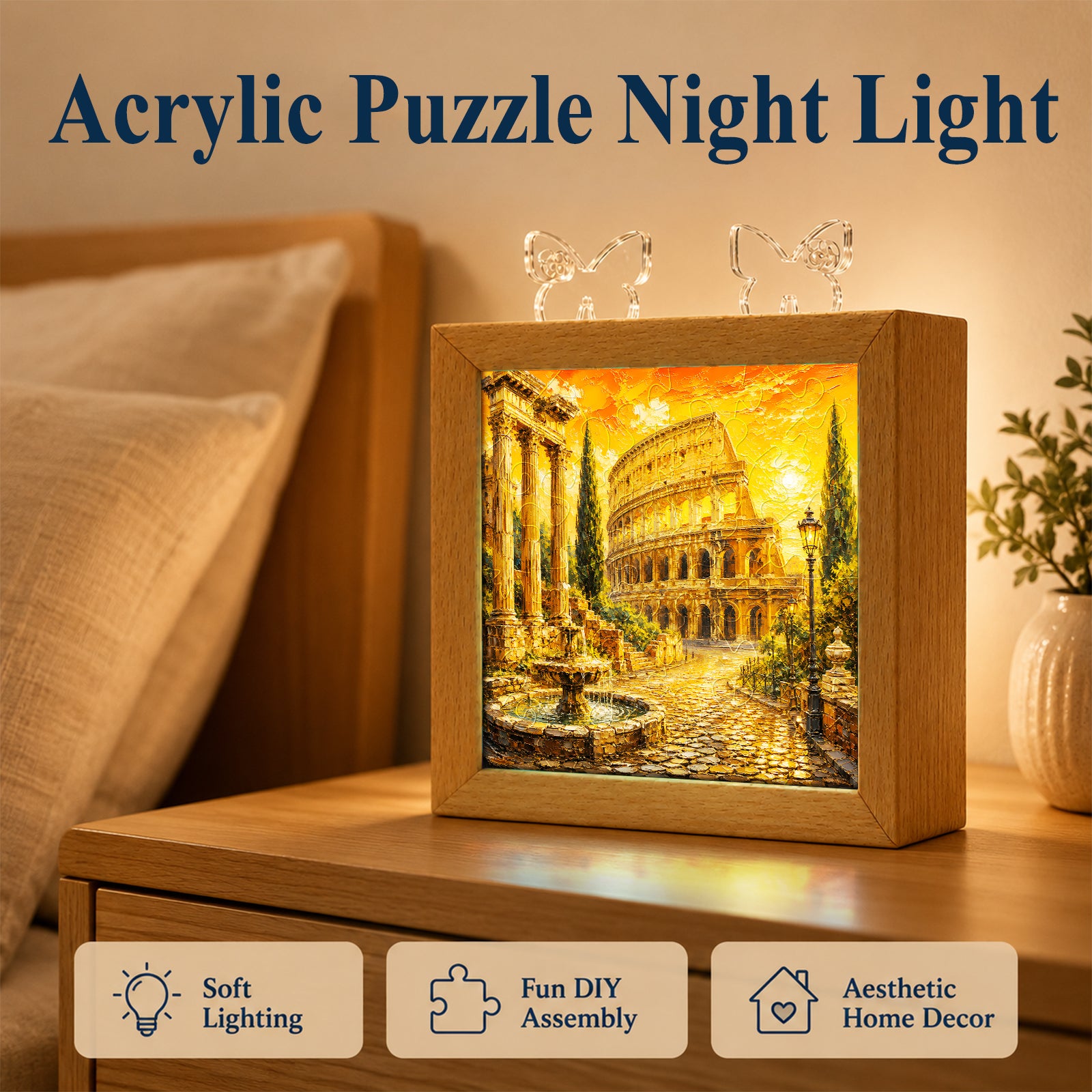 kaayee-night-light-roman-sunset-nachtlicht-holzrahmen-led image 6