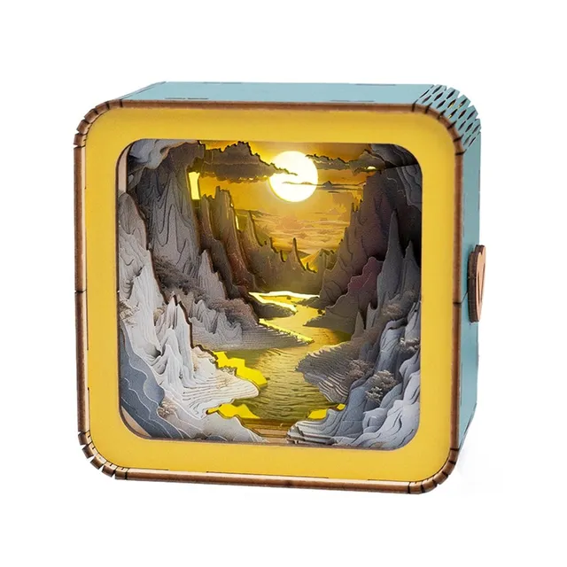 kaayee-long-river-sunset-night-light-holzpuzzle-led-usb image 1