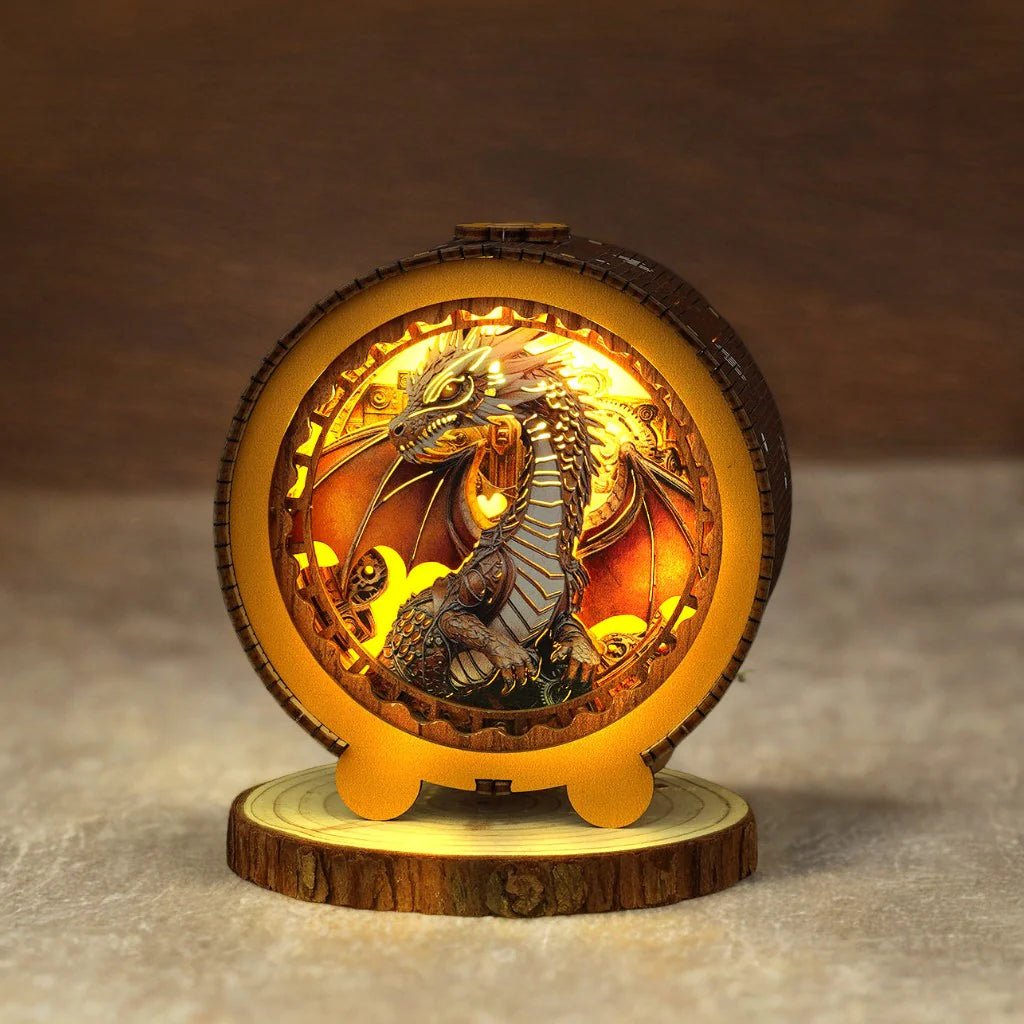 kaayee-night-light-gear-dragon-nachtlicht-holzbausatz-led image 2