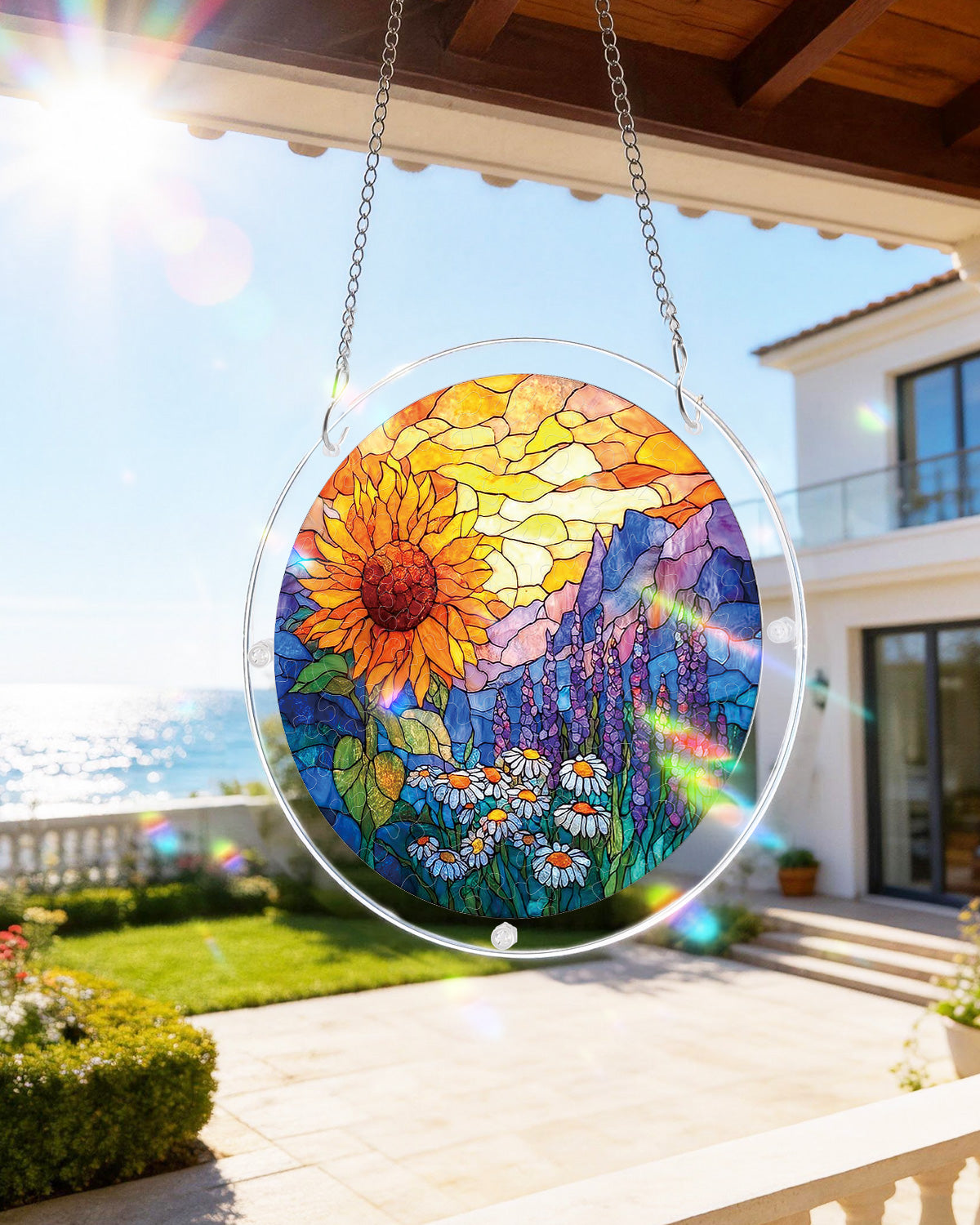 kaayee-suncatcher-puzzle-sunflower-meadow-acryl-medium image 6