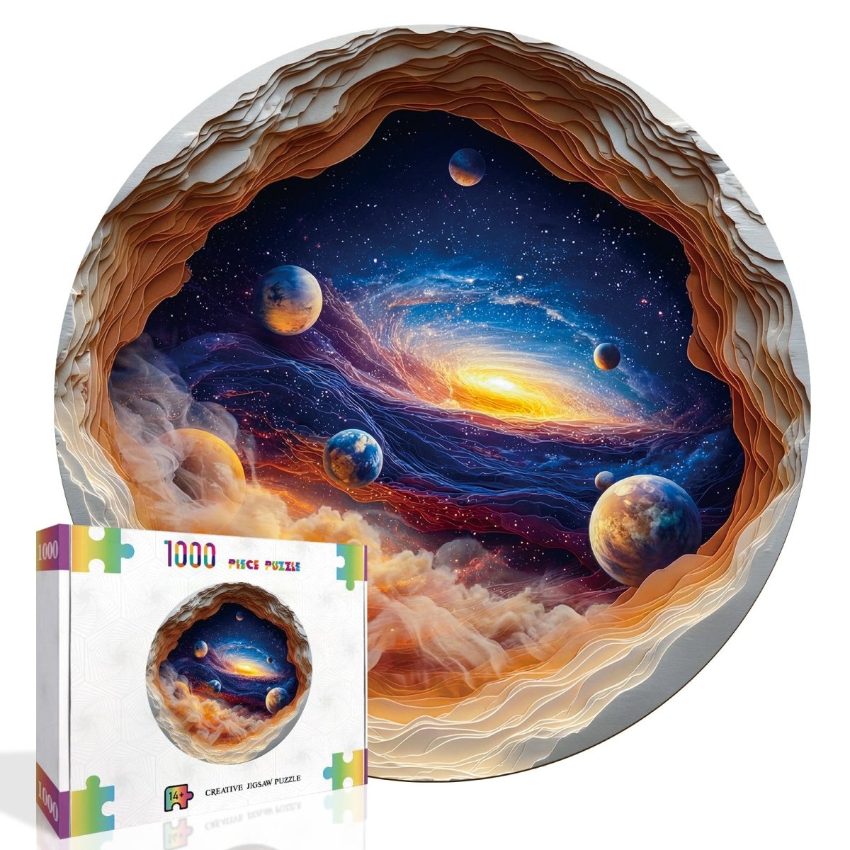 kaayee-cardboard-stardust-layers-puzzle-1000-teile-standard image 2