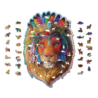 magicholz-mystischer-l-we-xl-holzpuzzle-505-teile-tierfiguren image 4