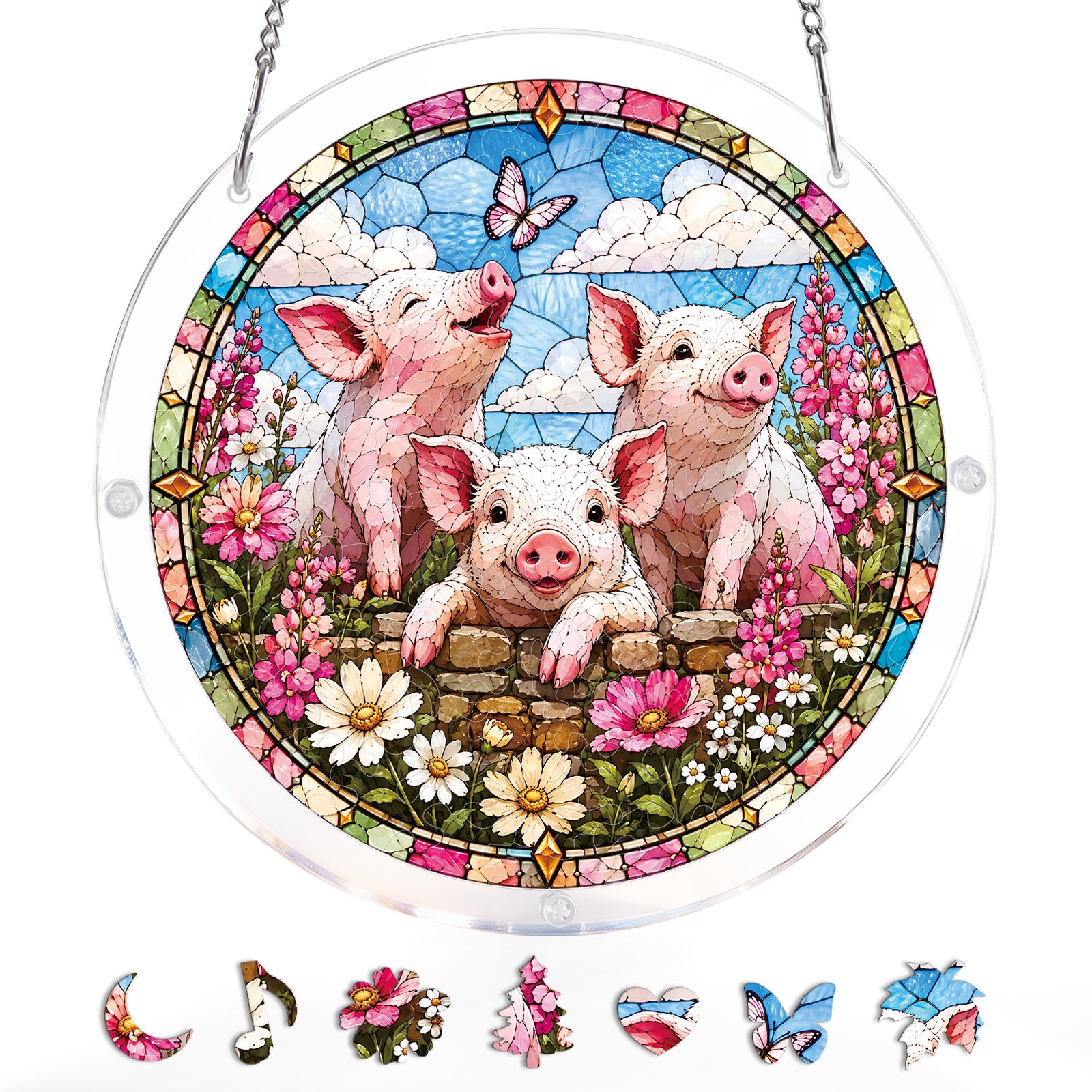 kaayee-suncatcher-meadow-piglets-fensterbild-medium image 3