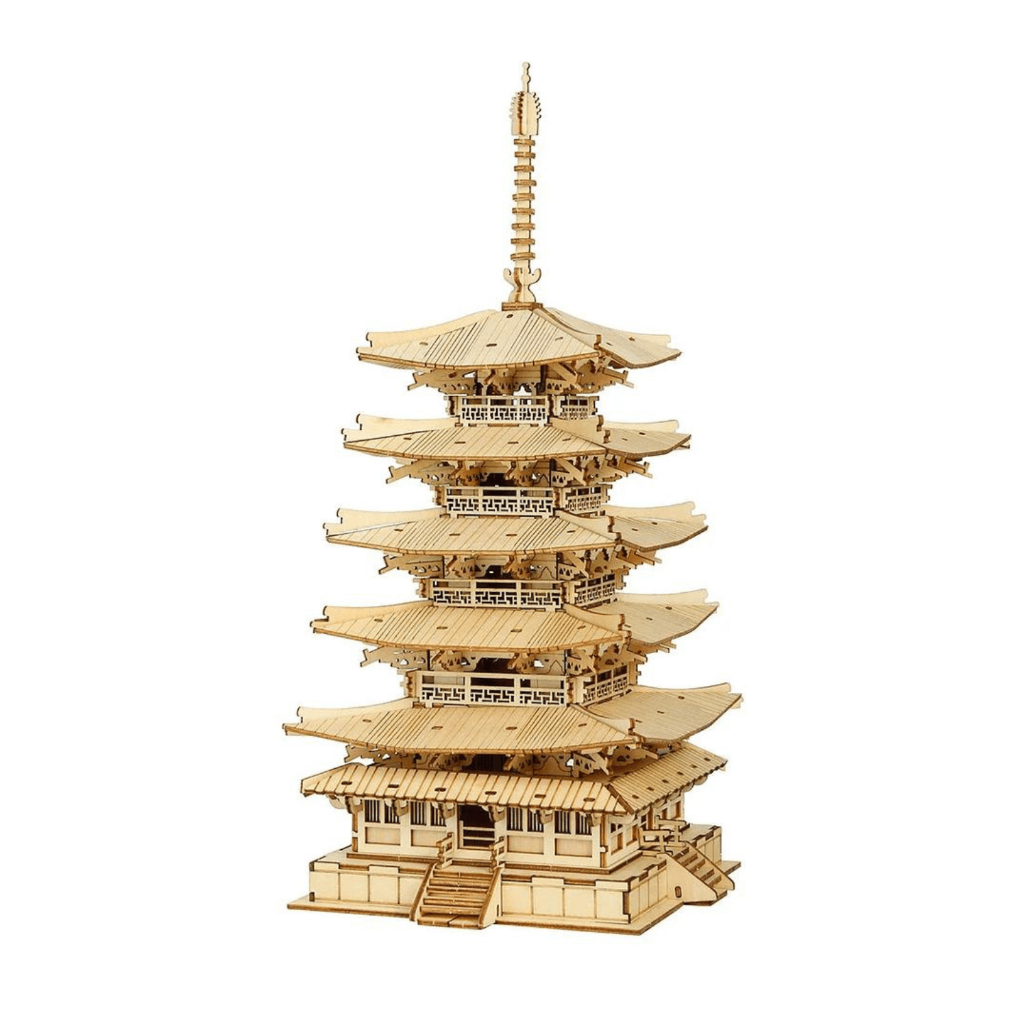 magicholz-3d-puzzle-five-storied-pagoda-holzpuzzle-275-teile image 3