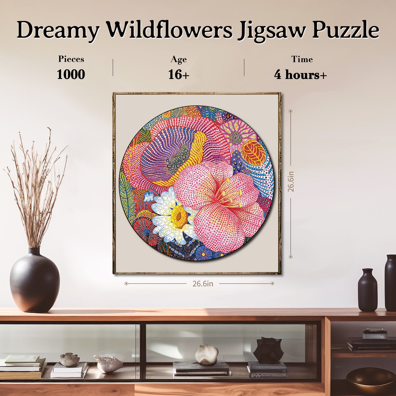 kaayee-cardboard-dreamy-wildflowers-puzzle-1000-teile image 4