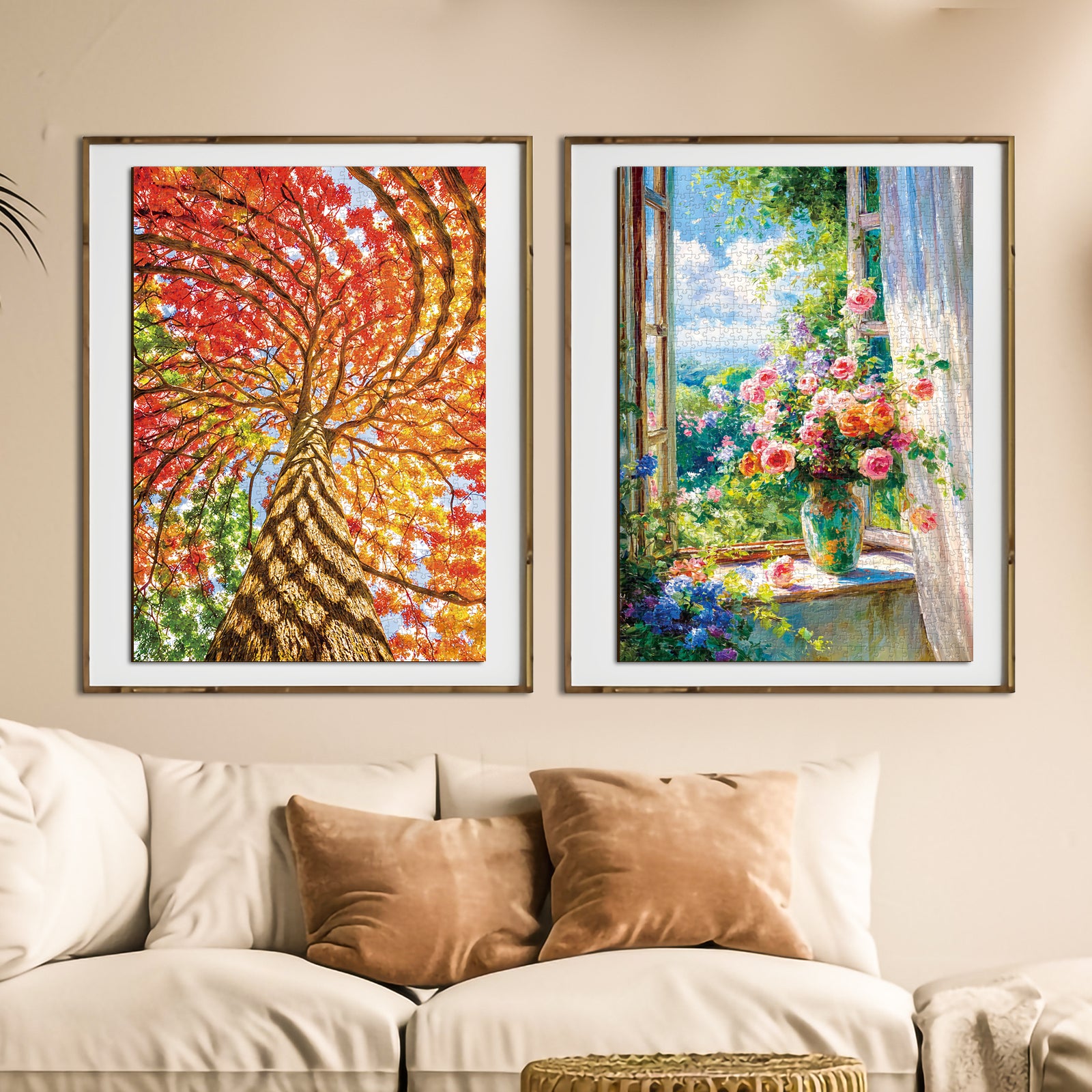 kaayee-cardboard-summer-window-in-bloom-puzzle-1000-teile-eco image 7