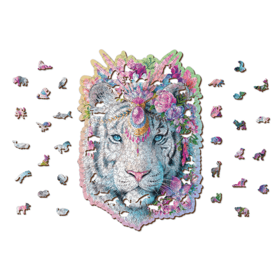 magicholz-mystischer-tiger-holzpuzzle-505-teile-xl image 4