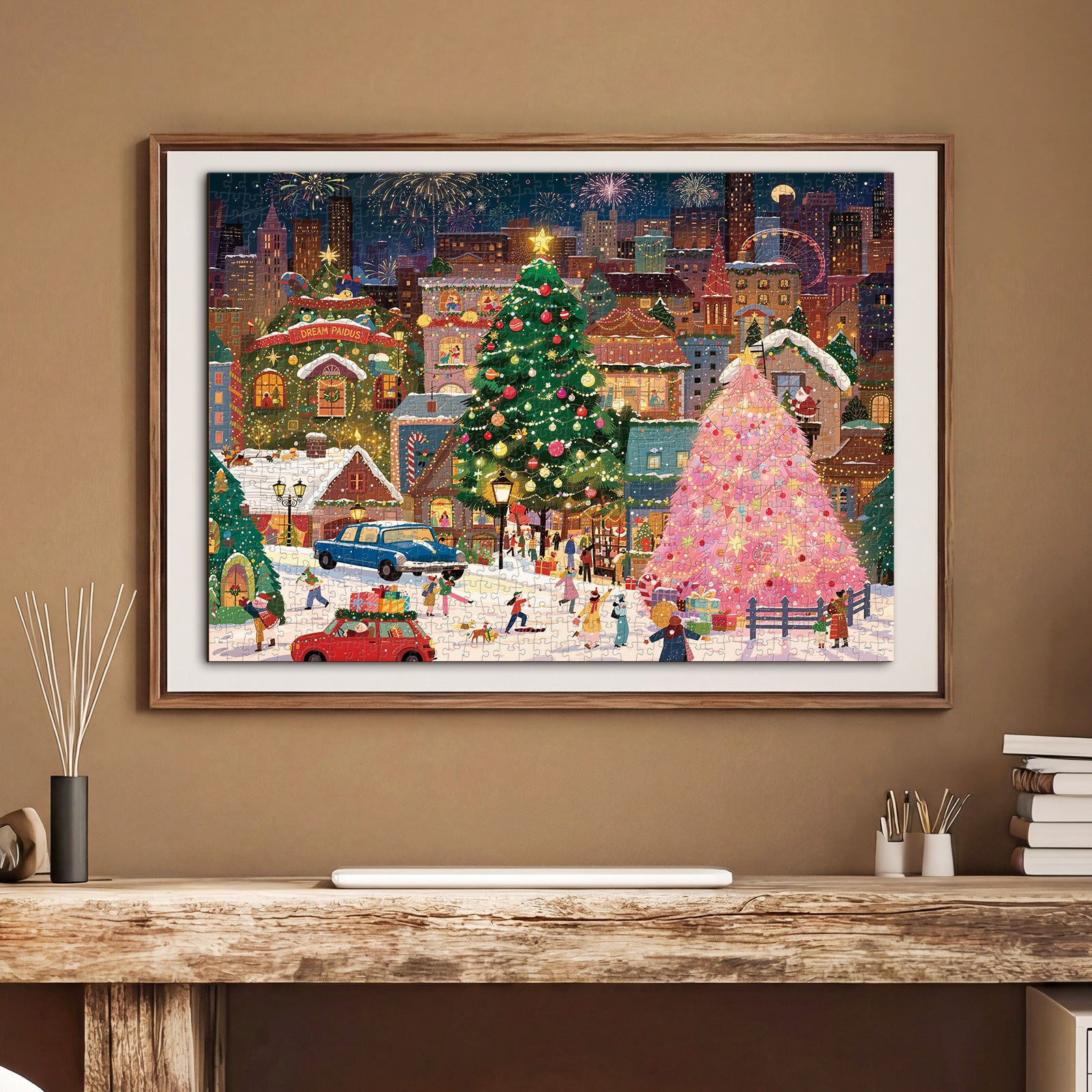 kaayee-snowy-christmas-square-puzzle-1000-teile-standard image 5