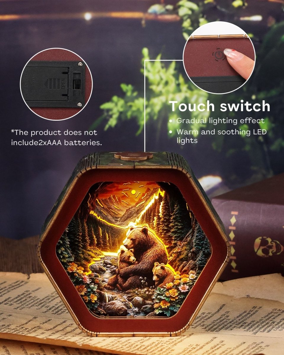 kaayee-night-light-bear-hug-holz-nachtlicht-b-ren-3d-puzzle image 5