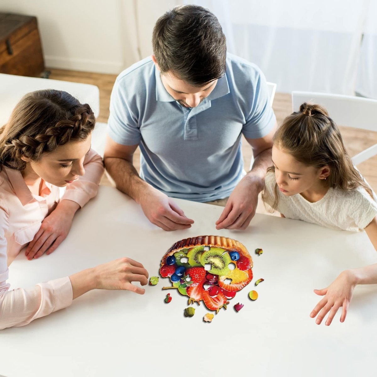 kaayee-wooden-puzzle-fruit-pie-holzpuzzle-small-110-teile image 6