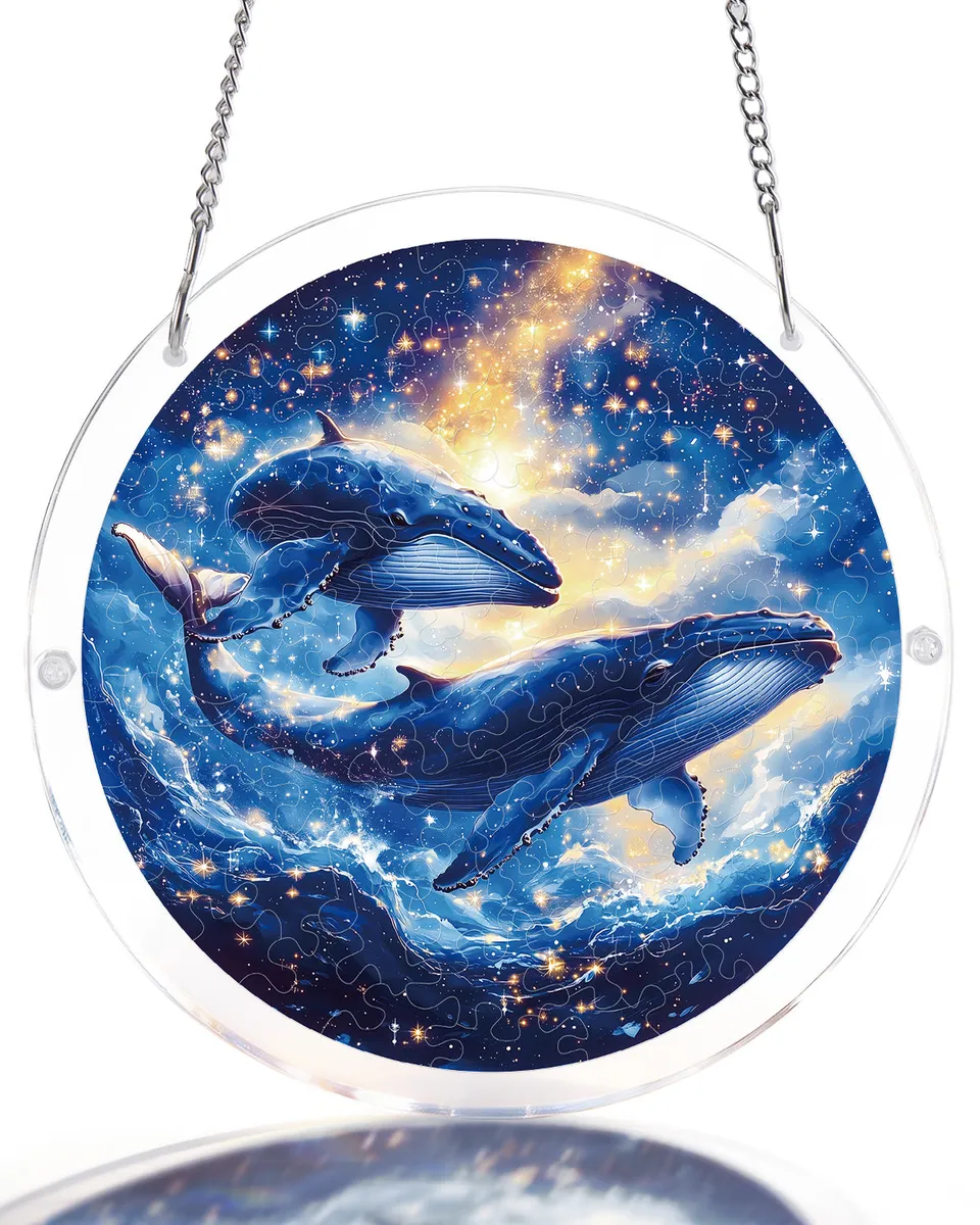kaayee-twin-whales-cosmos-suncatcher-fensterbild-medium image 1