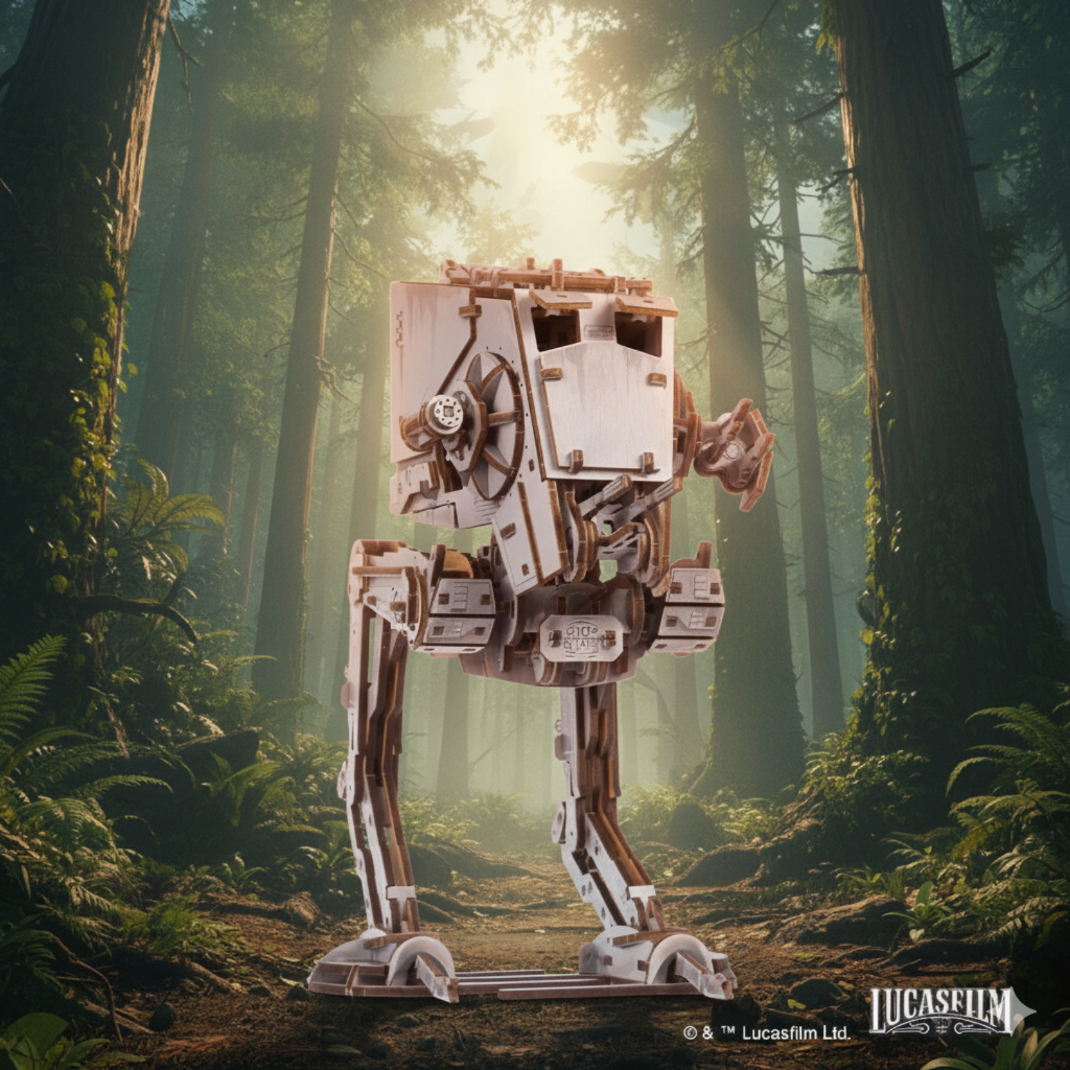 magicholz-mechanischer-bausatz-at-st-walker-star-wars-modell image 1
