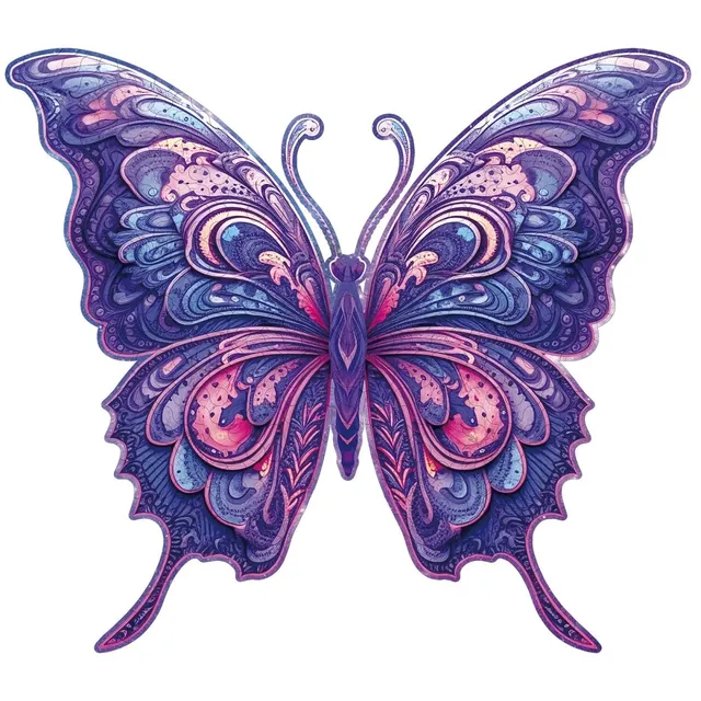 kaayee-gorgeous-butterfly-holzpuzzle-medium-schmetterling image 1