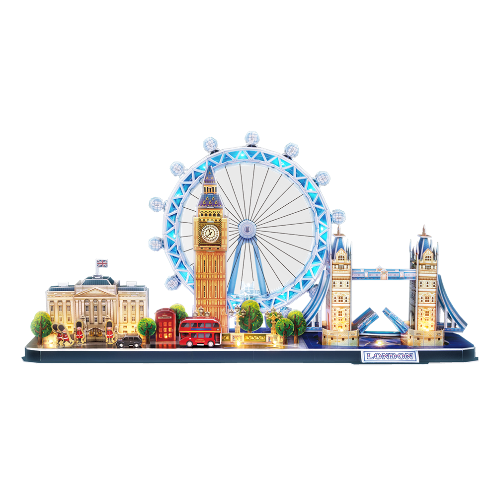 cubicfun-led-l532h-london-3d-puzzle-mit-beleuchtung image 2