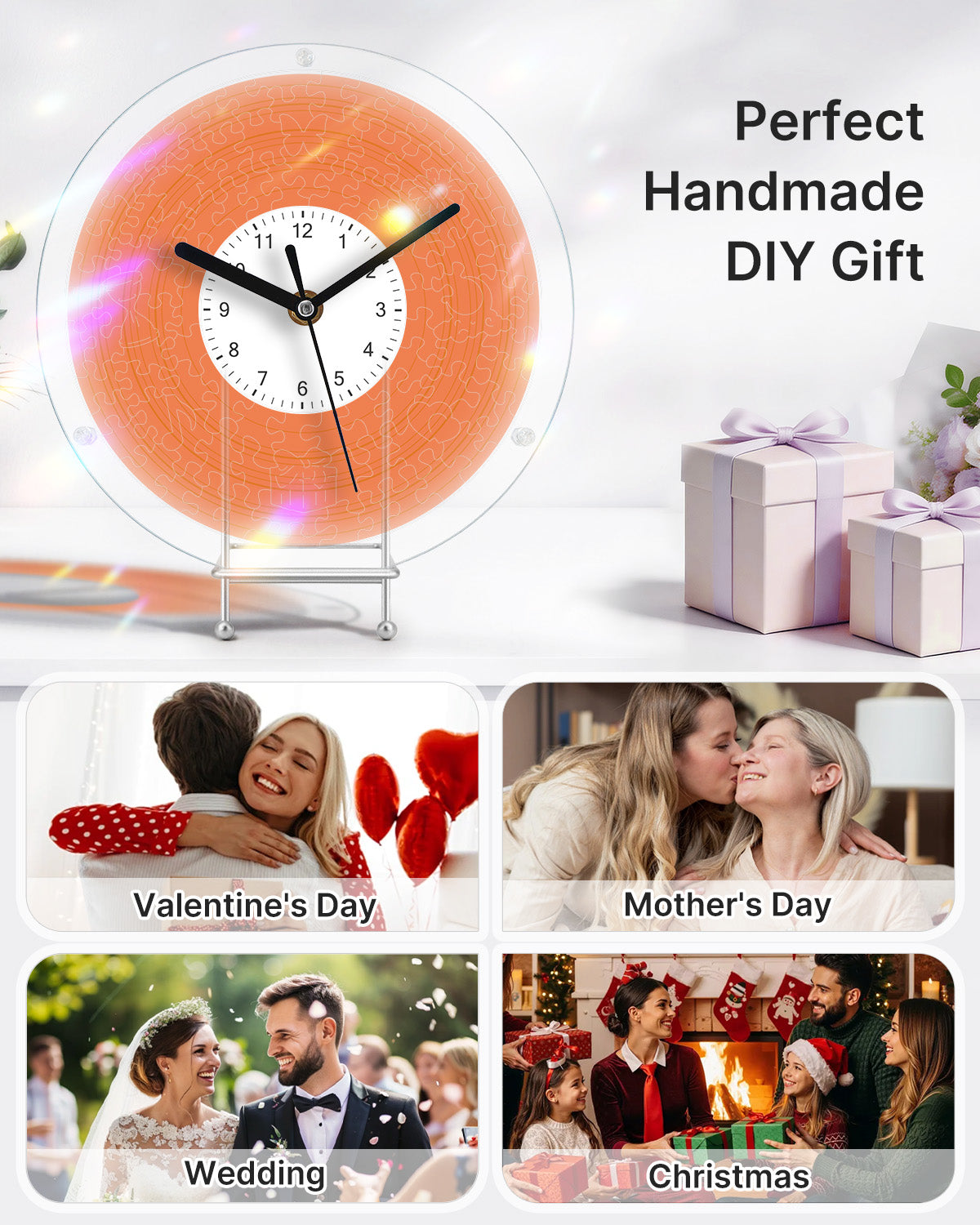 kaayee-clock-kit-vibrant-orange-puzzle-uhr-regular-orange image 7