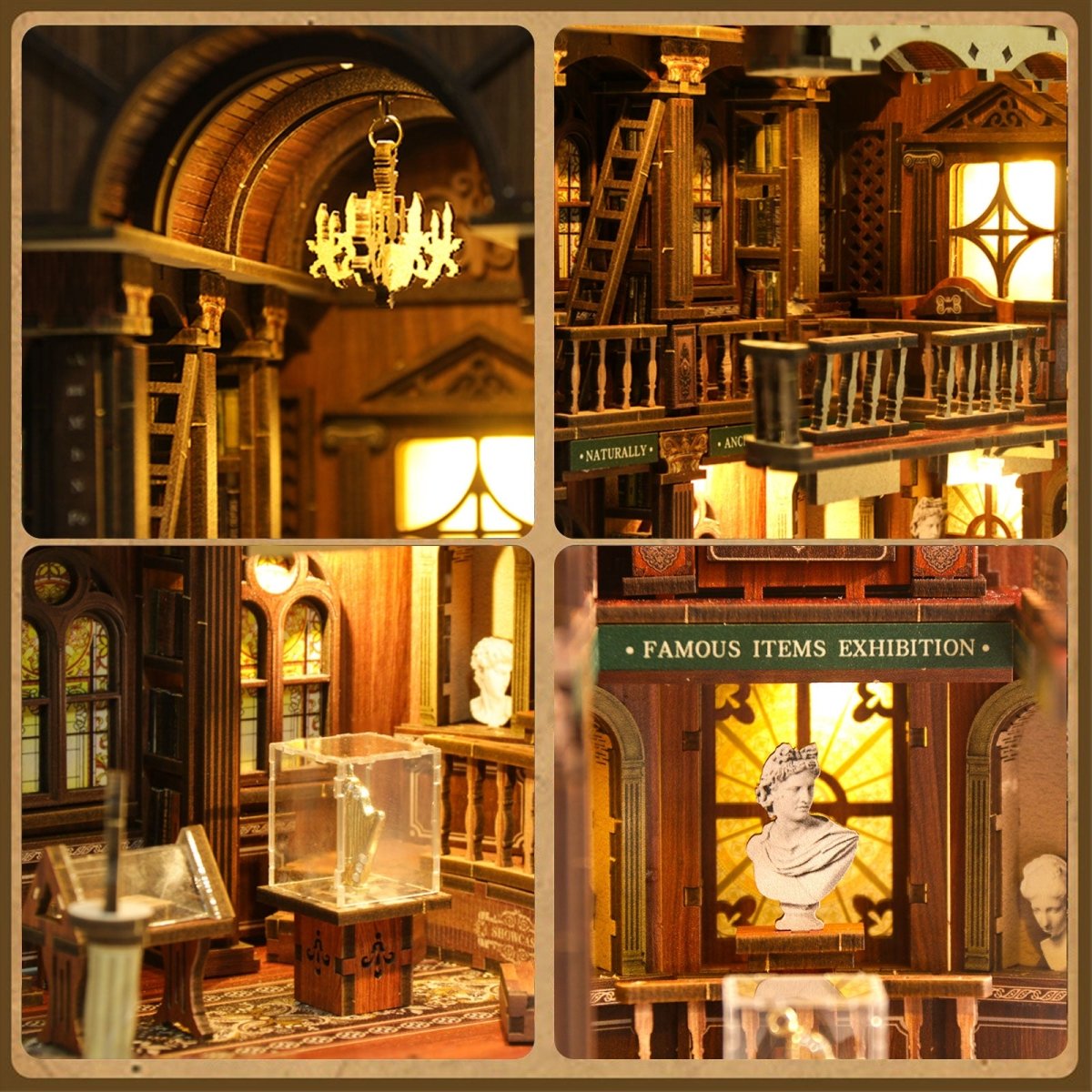 kaayee-book-nook-kit-philosophical-library-booknook image 5