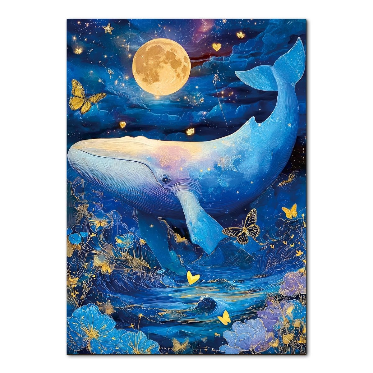 kaayee-moonlit-whale-puzzle-1000-teile-eco-white-board image 1