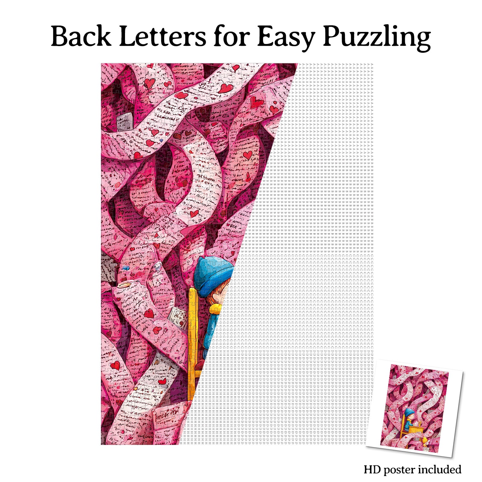 kaayee-cardboard-puzzle-the-pink-maze-1000-teile-standard image 8