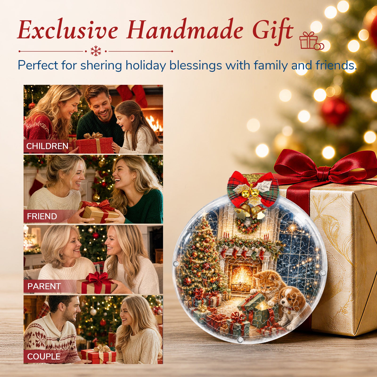 kaayee-suncatcher-puzzle-christmas-fireplace-acryl-fensterbild-mini-15cm image 4