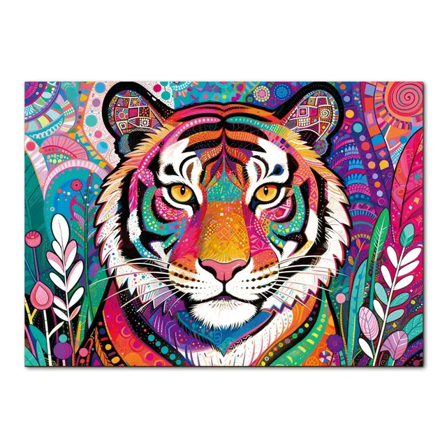 kaayee-tiger-king-puzzle-1000-teile-standard-edition-bunt image 1