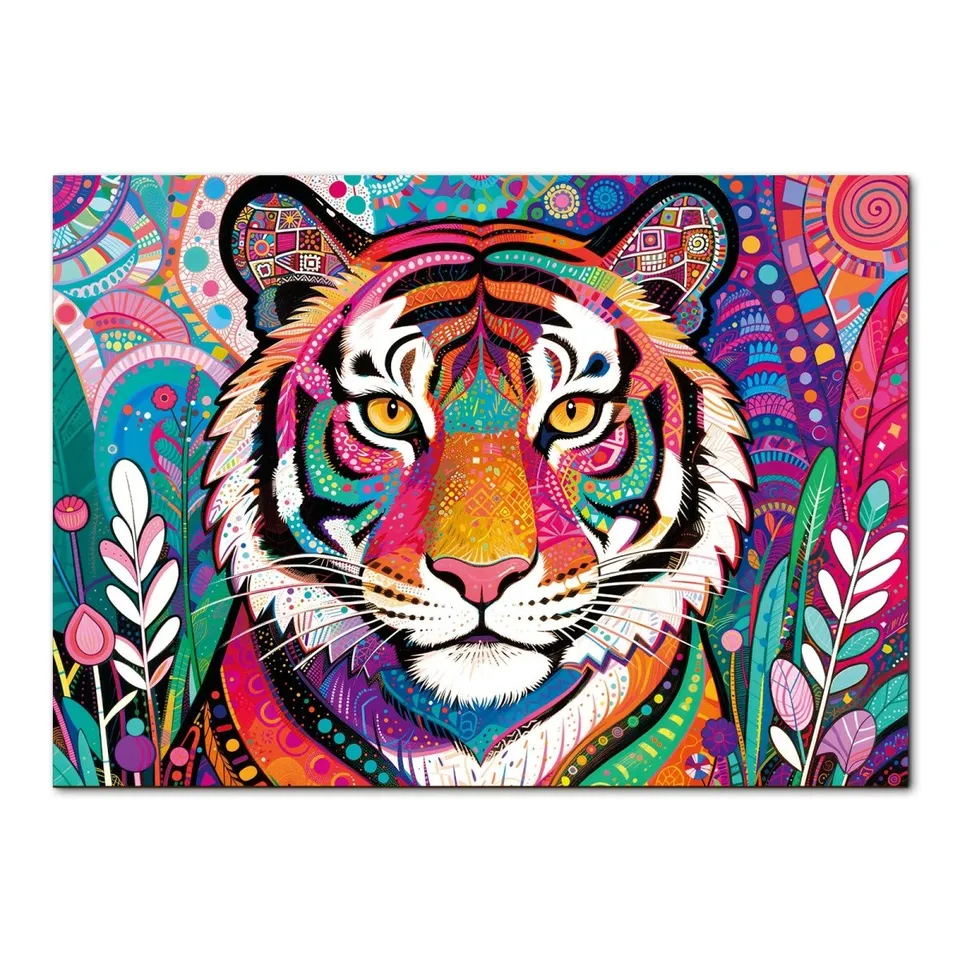 kaayee-tiger-king-puzzle-1000-teile-standard-edition-bunt image 1