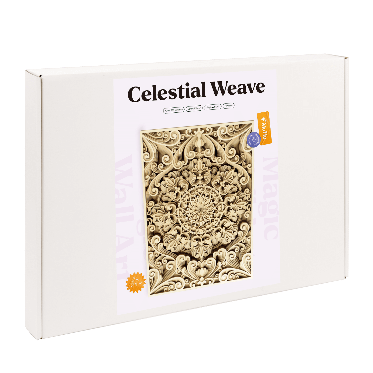 magicholz-celestial-weave-3d-wandbild-holz-42x29-7-cm image 5