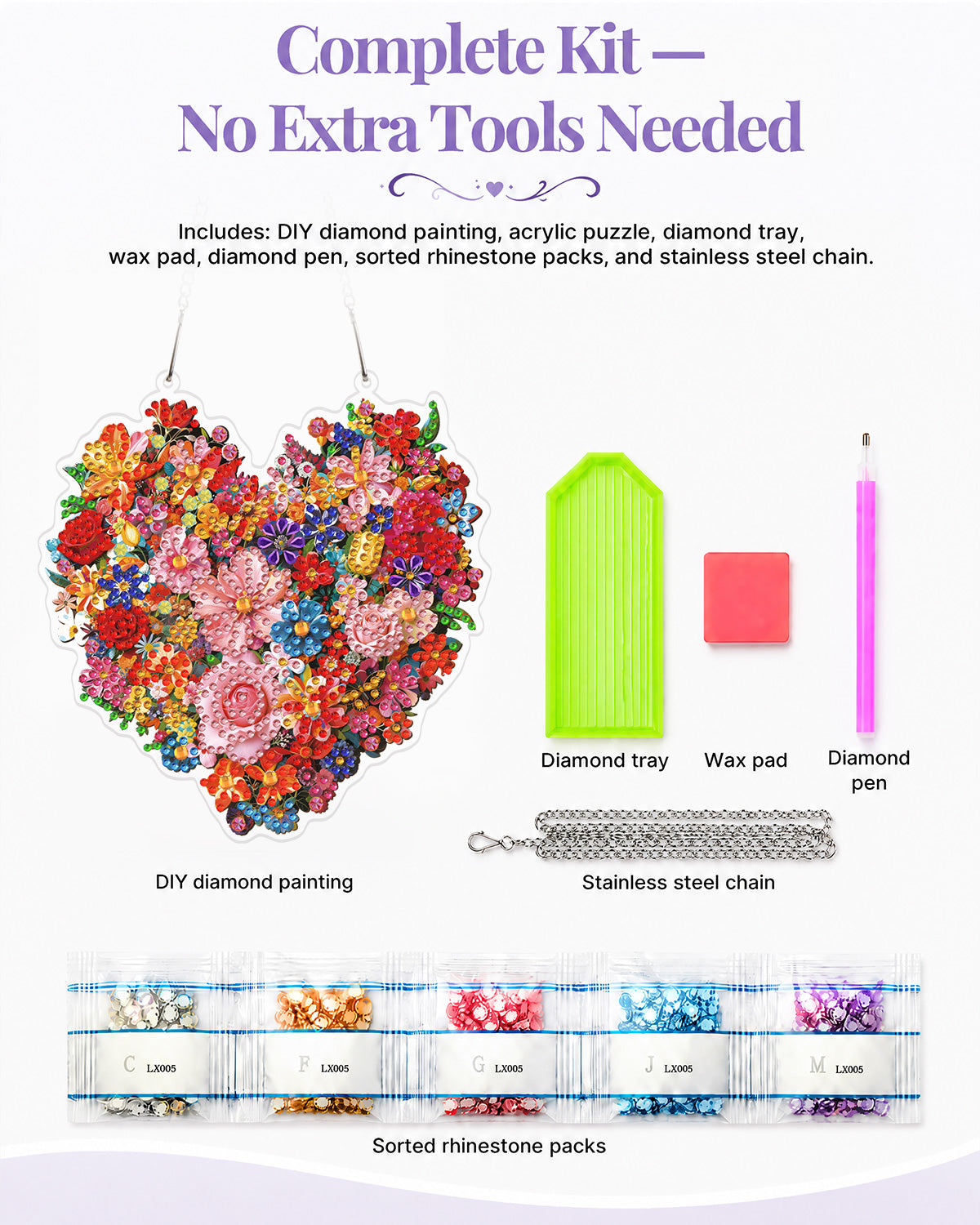 kaayee-suncatcher-puzzle-blooming-heart-diamond-art-fensterbild-herz image 5