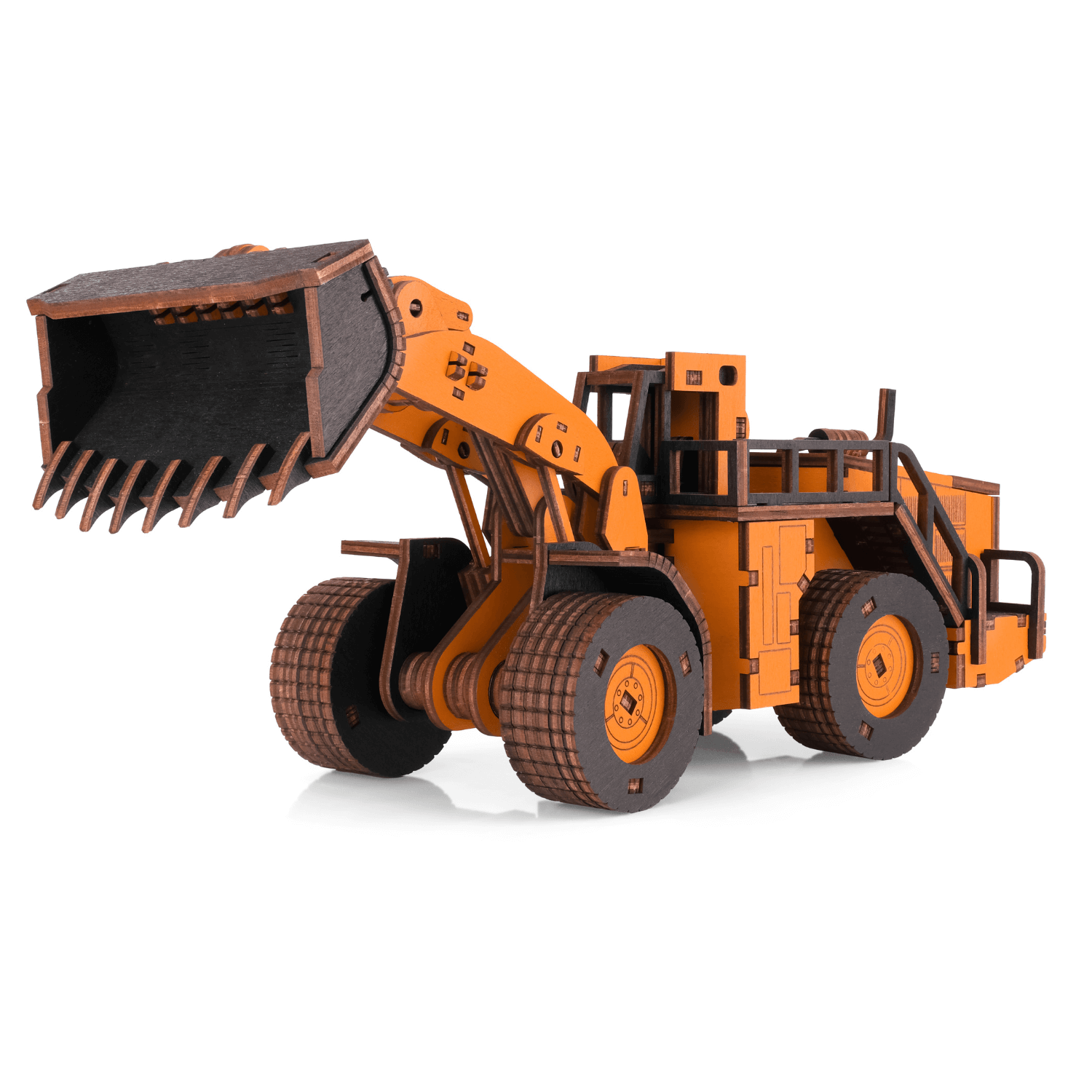 magicholz-schaufellader-baumaschinen-holzbausatz-230-teile image 2