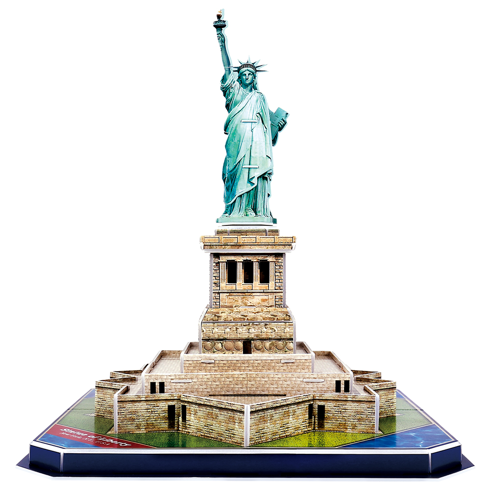 cubicfun-architecture-c080h-freiheitsstatue-3d-puzzle-new-york image 2