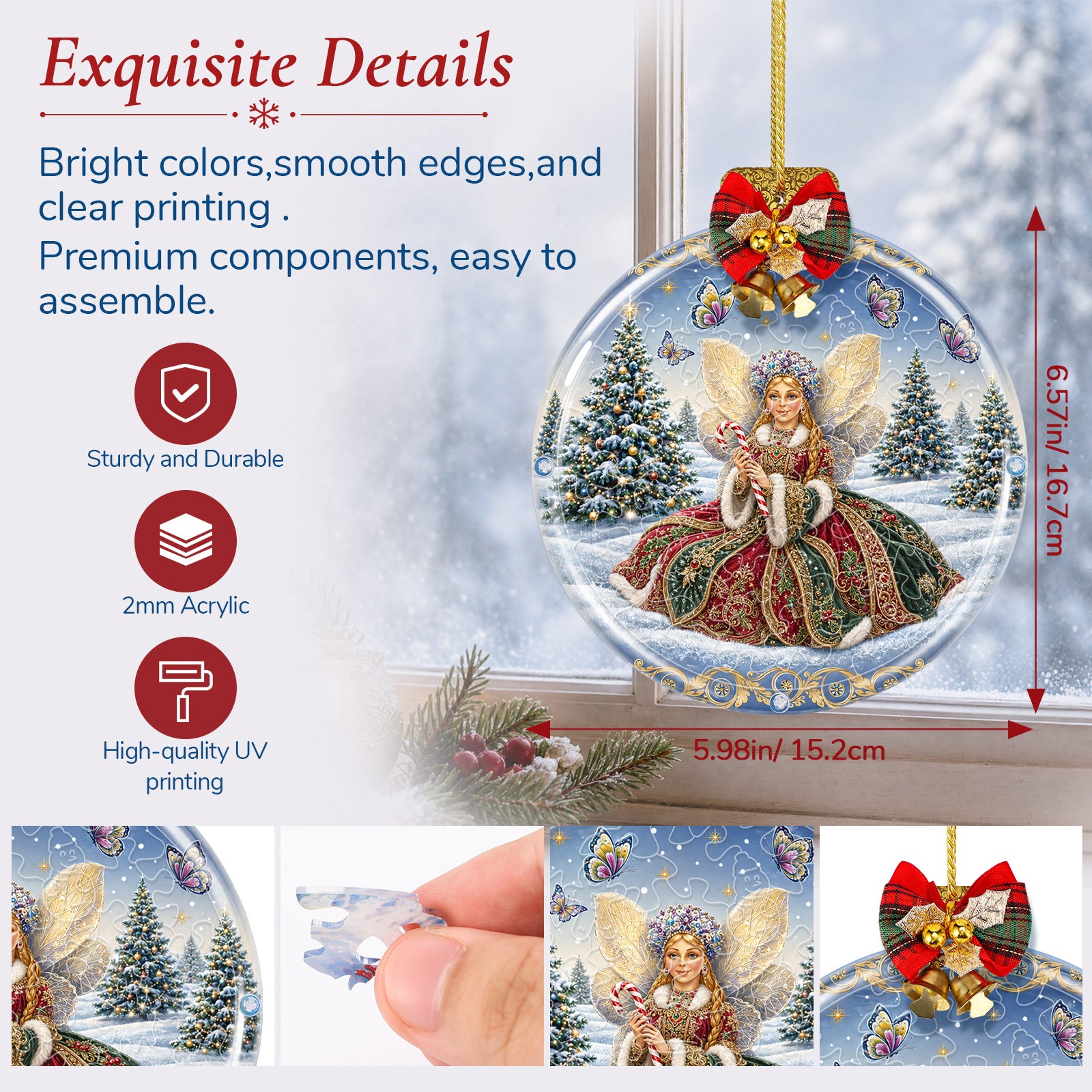 kaayee-christmas-winter-fairy-light-suncatcher-puzzle-mini-15-cm image 6