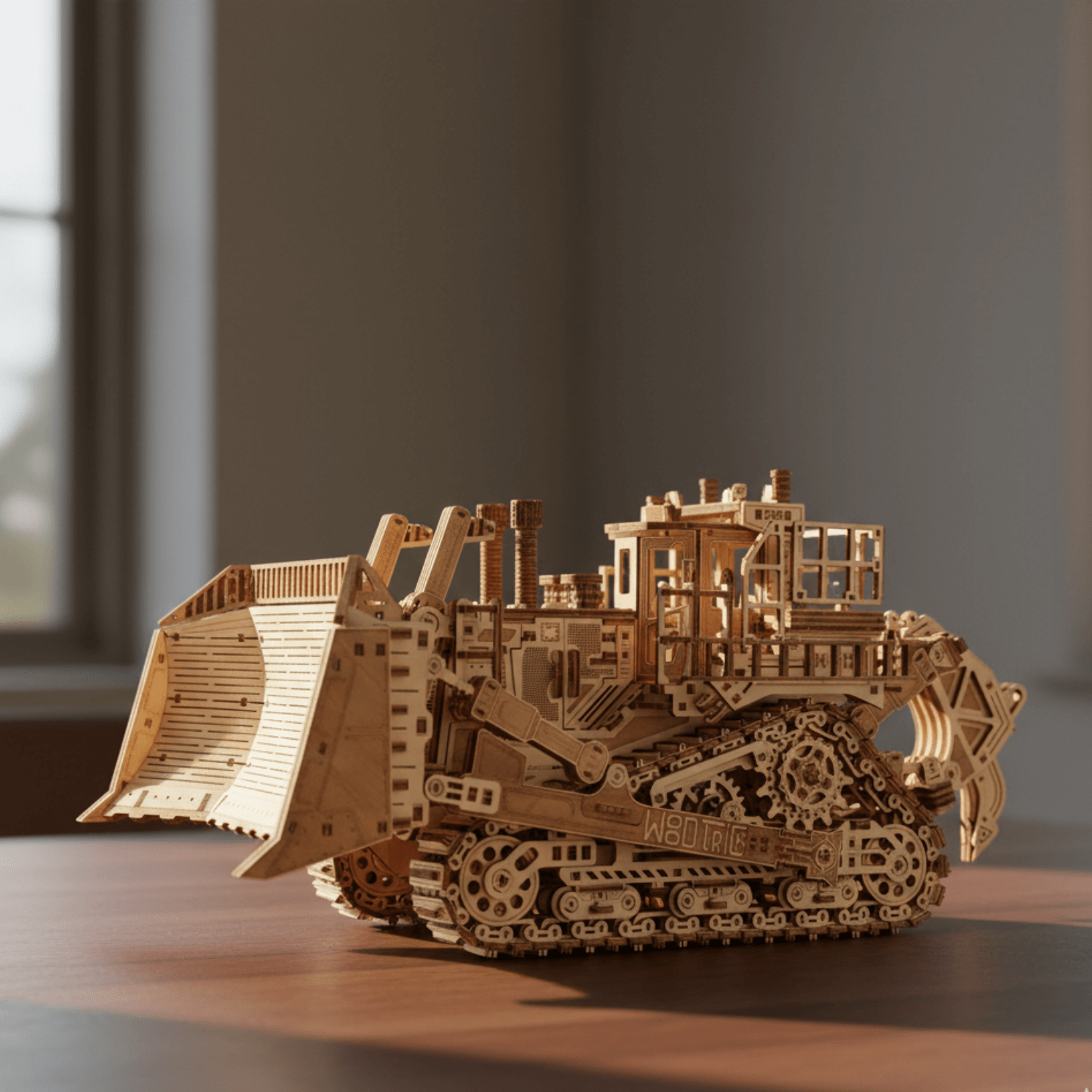 magicholz-terrain-titan-bulldozer-holzbausatz-1715-teile image 5