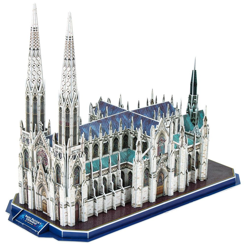 cubicfun-architecture-mc103h-st-patrick-s-cathedral-puzzle image 2