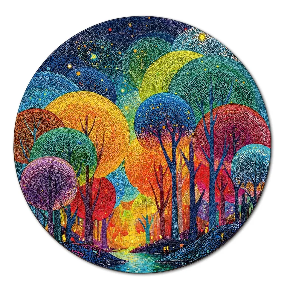kaayee-polka-dot-tree-1000-teile-kartonpuzzle-eco-white-board image 1